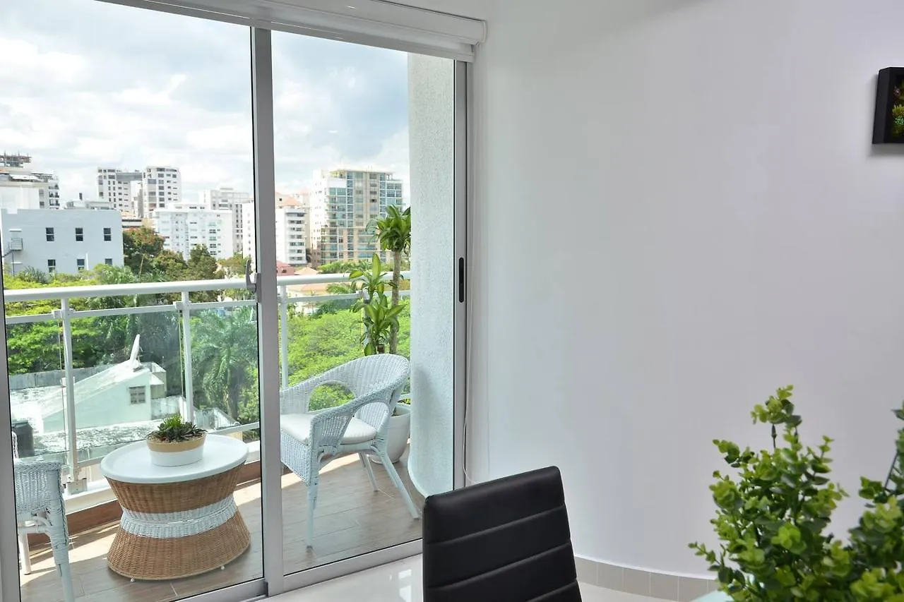 Apartment Gorgeous Condo Downtown Roof-Deck & Gym Santo Domingo